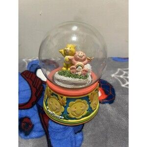 Vintage Rare 1963 Care Bears snow globe  "You are my sunshine" Funshine & Cheer